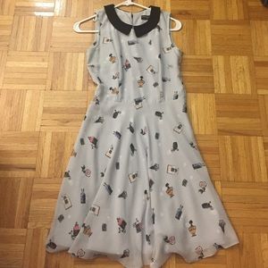 Dorothy Perkins Chiffon Print Tea Dress